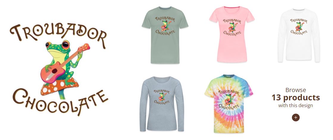 Troubador Chocolate Apparel